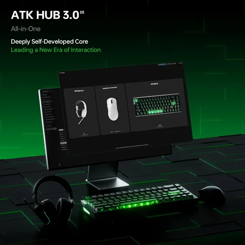 ATK RS6 Air RGB Hall Effect Magnetic Gaming Keyboard Black - 2