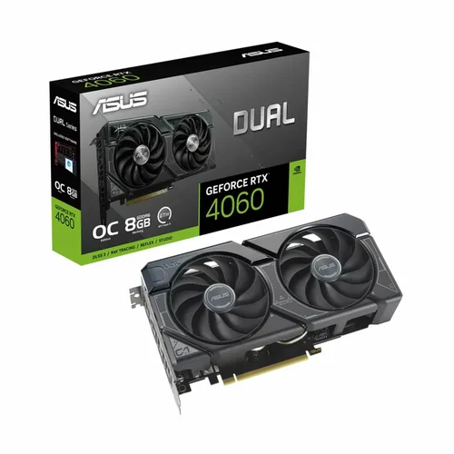 ASUS GeForce TX RTX4060 OC Edition 8GB GDDR6 Graphics Card / График карт / - 1