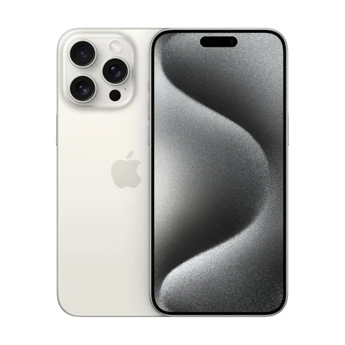 Apple iPhone 15 Pro Max 256GB, White Titanium - 1