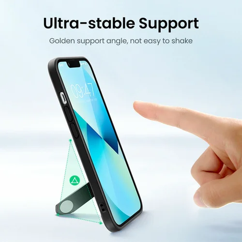 UGREEN Kickstand Protective Case for iPhone 13 Pro, Sierra Blue (90390) - 3