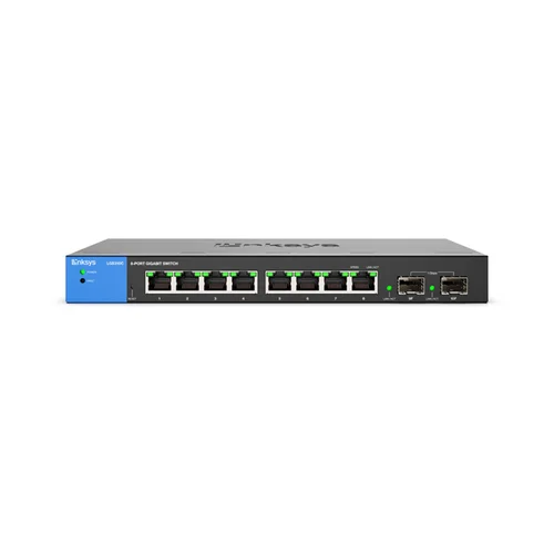 Linksys LGS310C 8-Port Managed Gigabit Switch with 2 1G SFP Uplink / Свич салаалагч , Сүлжээний Төхөөрөмж / - 1