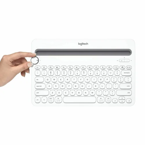 Logitech K480 Multi-Device Bluetooth Wireless Keyboard, White - 3