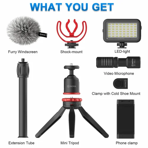 BOYA BY-VG350 Ultimate Smartphone Video kit / Микрофон / - 2