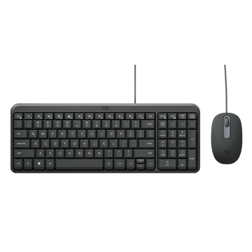 Logitech Wired Keyboard & Mouse Combo MK106 Black / Компьютерын Гар , Хулгана /