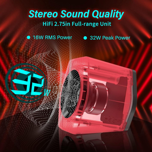 Edifier HECATE G2000 Bluetooth Gaming Speaker, Red / Чанга яригч / - 3