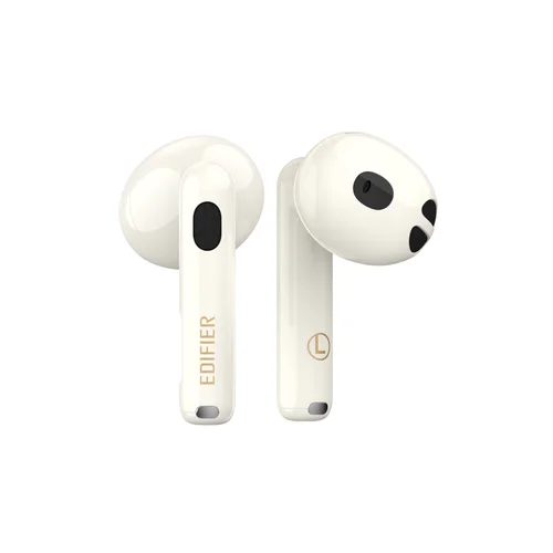 Edifier W320TN True Wireless Noise Canceling Earbuds, Ivory - 2