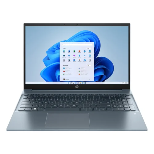 HP Pavilion 15-eg3124TU Intel Core i7-1355U, 8GB DDR4 3200MHz RAM, 512GB PCIe NVMe M.2 SSD, Intel Iris Xe, 15.6-inch FHD Antiglare IPS, Win11 Home, Fog Blue - 1