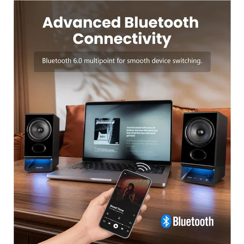 Edifier R20BT USB-Powered Speaker with Bluetooth, Black / Чанга яригч / - 9