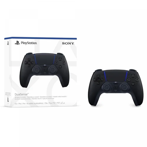 Sony DualSense Wireless Controller for PlayStation 5, Midnight Black - 1