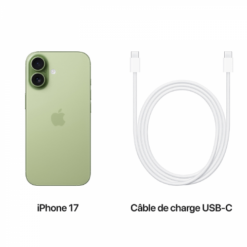 Apple iPhone 17 256GB, Sage - 3