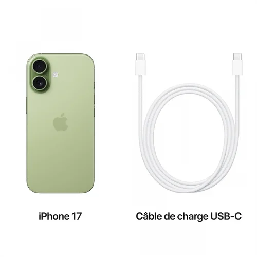 Apple iPhone 17 256GB, Sage - 3
