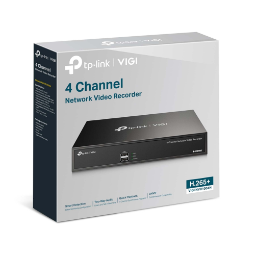 TP-Link VIGI NVR1004H-4P 4-Ch PoE+ NVR / Бичигч Төхөөрөмж / - 4