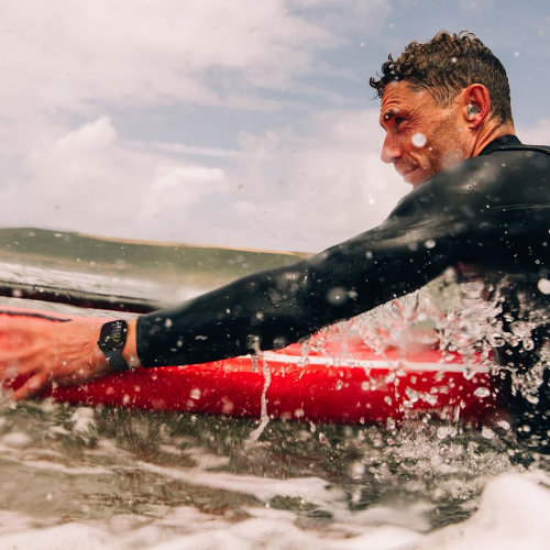 Apple Watch Series 10 GPS 46mm Silver Aluminium Case with Denim Sport Band (S/M) /MWWL3/ - 3