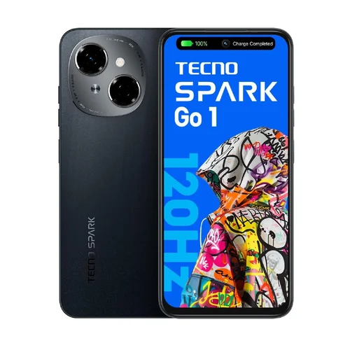 Tecno Spark Go 1 4+128GB, Startrail Black - 1