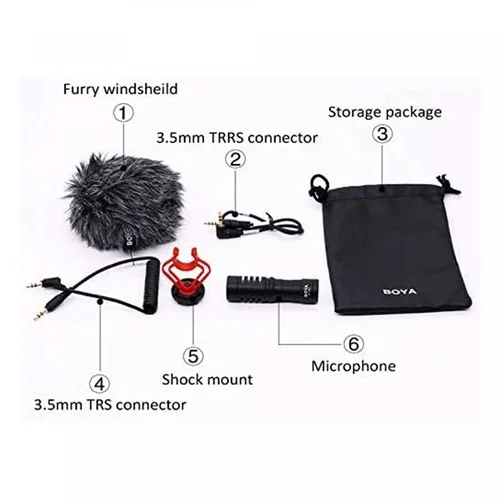 BOYA BY-MM1 Mini Cardioid Condenser Microphone / Микрофон / - 3