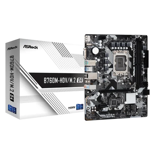 ASRock B760M-HDV/M.2 Motherboard /No Warranty/ - 4