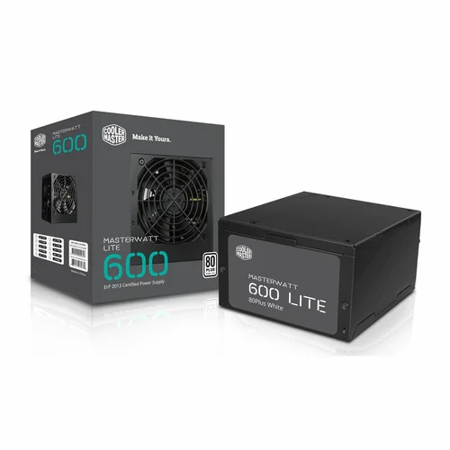Cooler Master MasterWatt Lite 600W Power Supply /No Warranty/ / Тэжээлийн блок / - 1