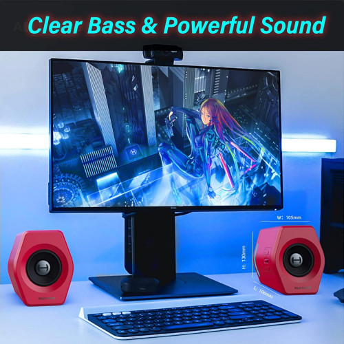 Edifier HECATE G2000 Bluetooth Gaming Speaker, Red / Чанга яригч / - 8
