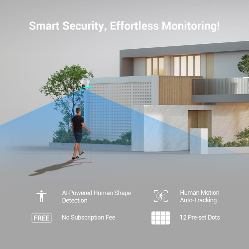 EZVIZ CS-H8c Pro 4K Pan & Tilt Wi-Fi Camera (R200-8H8WKFL) - 6
