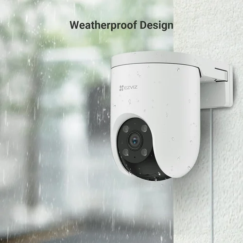 EZVIZ CS-H8c Strobe Light and Siren 4G 2K WiFi PT Camera (R200-1K3KFL4GA) - 3