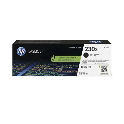 HP 230X (W2300X) Black Original Laser Jet Toner Cartridge HP Color Laser Jet Pro MFP 4303 Printer/ / Принтерийн хор /
