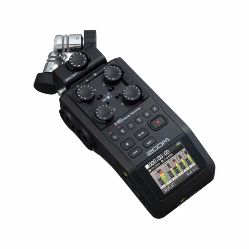 Zoom H6 Portable Handy Recorder with Interchangeable Mic Capsules / Дуу хураагуур / - 3