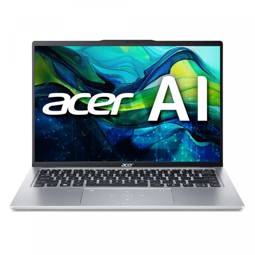Acer Swift Go 14 Touch SFG14-73T-785W Intel Core Ultra 7-155H, 16GB DDR5 RAM, 512GB PCIe Gen4 SSD, Intel Arc Graphics, 14-inch WUXGA Touch, Win11 Home, Silver - 1