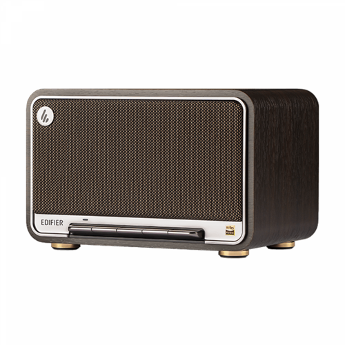 Edifier D32 Tabletop Wireless Speaker, Black Walnut - 2