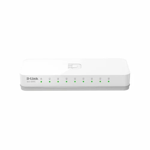 DLink DES1008C 8-Port Desktop Switch / Свич салаалагч , Сүлжээний Төхөөрөмж / - 1
