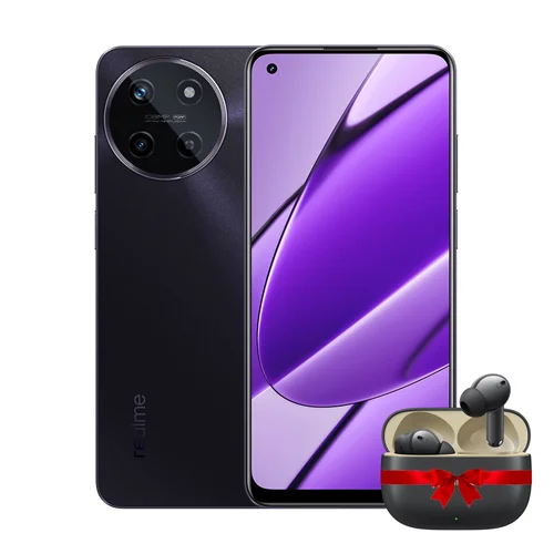 Realme 11 Dual Sim 8GB+256GB, Black - 1