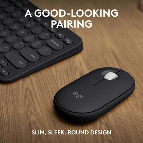 Logitech Pebble 2 Wireless Keyboard & Mouse Combo Black - 9