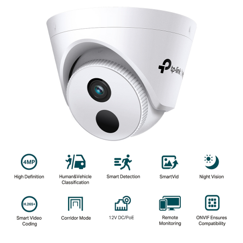 TP-Link VIGI C440I 4MP IR Turret Network Camera / Дотор Хяналтын Камер / - 2