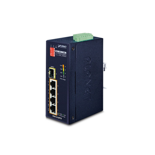 Planet ISW-514PTF Industrial IP40 4-Port PoE Switch