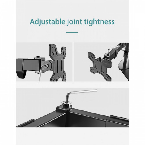 KALOC KLC-DZ220-J Dual 17-27 inch Screen Arm Basic Monitor Stand / Дэлгэцний Тогтоогч Суурь / - 8