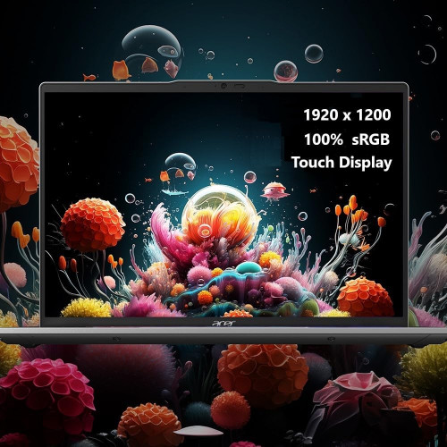 Acer Aspire Go 16 A16-71M-53B9 Intel Core Ultra 5-125H, DDR5 16GB RAM, 512GB PCIe NVMe Gen4 M.2 SSD, Intel Arc Graphics, 16-inch WUXGA, Win11 Home, Steel Grey - 3