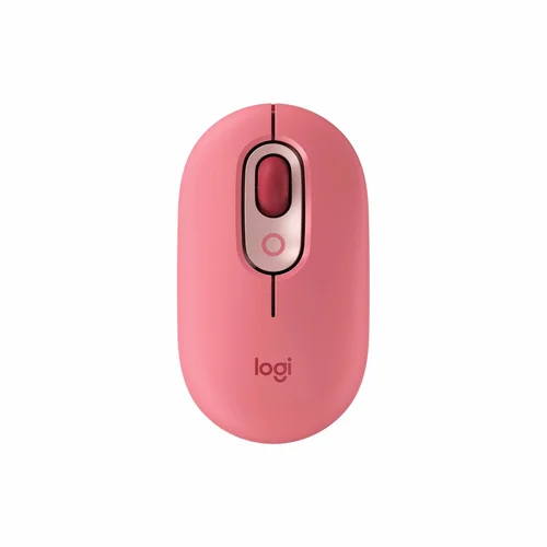 Logitech POP Silent Bluetooth Mouse, Heartbreaker Rose - 1