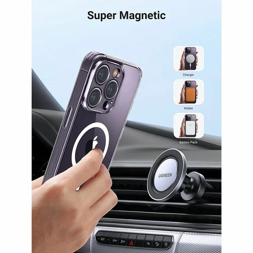 UGREEN Clear Magnetic Protective Case for iPhone 14 Pro (90936) - 5