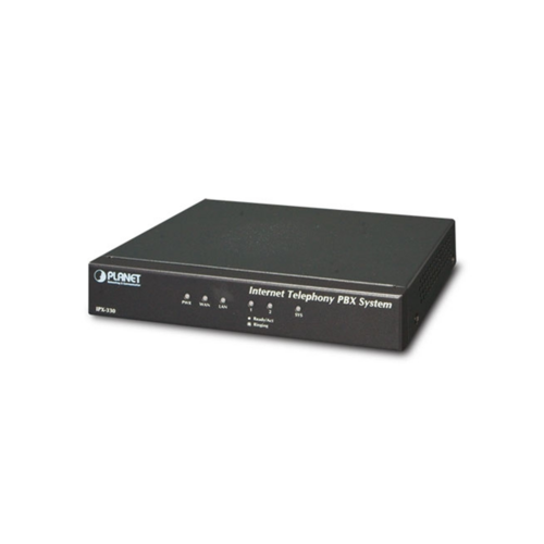 Planet IPX-330 30 SIP User Base Advance IP PBX with 2-Port FXO Built-in, Proxy Server-SIP2.0