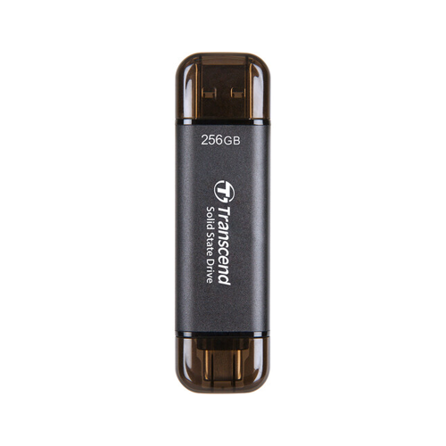 Transcend 256GB ESD310C USB-A & USB-C 3.2 Gen-2 Portable SSD /TS256GESD310C/