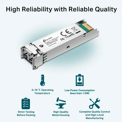 TP-Link SM311LM 1000Base-SX Multi-mode Fiber Mini GBIC Module, LC - 3