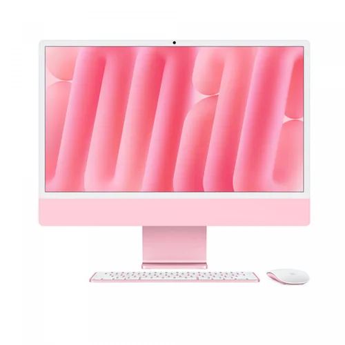 Apple iMac M4 Chip, 8-Core CPU, 8-Core GPU, 16GB RAM, 256GB SSD, 24-inch 4.5K Retina Display, Pink /MWUG3/ - 1