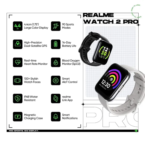 Realme Watch 2 Pro Black - 3