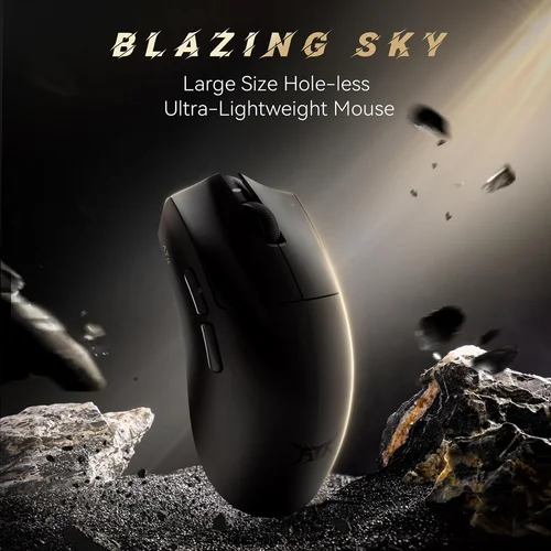 ATK Blazing Sky X1 Air+ High Performance Wireless Gaming Mouse Sunset Orange - 6