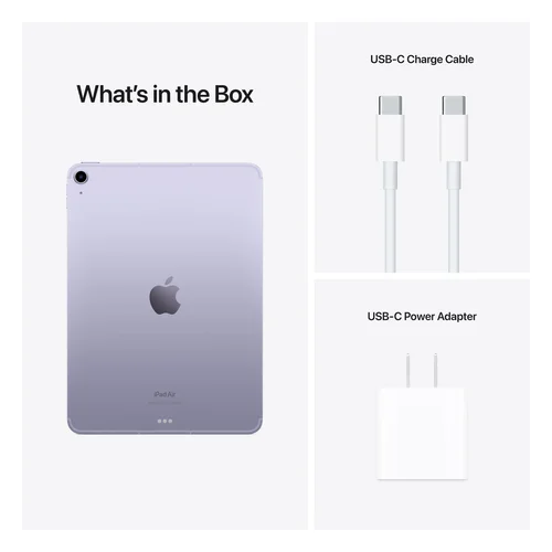 Apple iPad Air 10.9-inch (5th gen) M1 Chip Wi-Fi 64GB Purple /MME23/ / Таблет / - 4