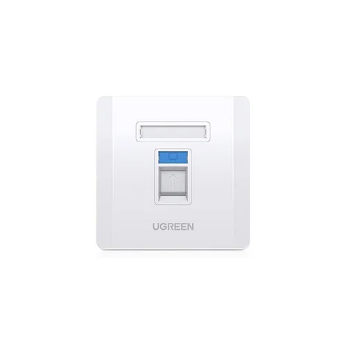 UGREEN Wall Face Plate Single Port (80180) / Дагалдах хэрэгсэл , Сүлжээний Төхөөрөмж /