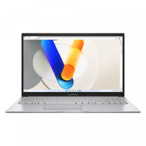 ASUS VivoBook 15 X1504VA-NJ832W Intel core i5-1335U, DDR4 16GB RAM, 1TB PCIe NVMe M.2 SSD, Intel Iris Xe Graphics, FHD 15.6-inch, Win11 home, Cool Silver - 1