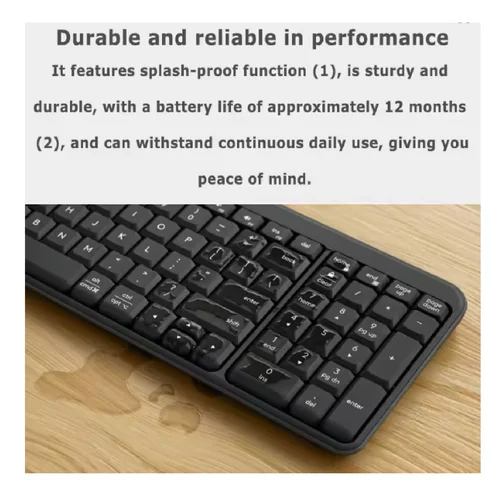 Logitech K251 Bluetooth Wireless Keyboard, White - 3