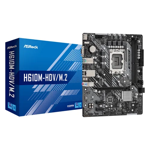 ASRock H610M-HDV/M.2 Motherboard /No Warranty/ - 4