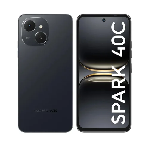 Tecno Spark 40C 8+128GB, Ink Black - 1