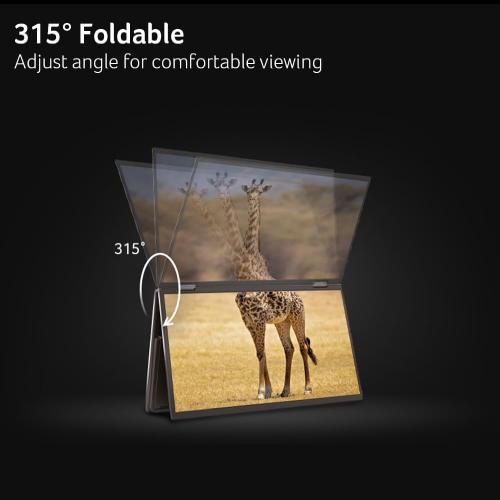 Acer PD193Q E 18.5-inch FHD 100Hz Portable Dual Screen Monitor - 7